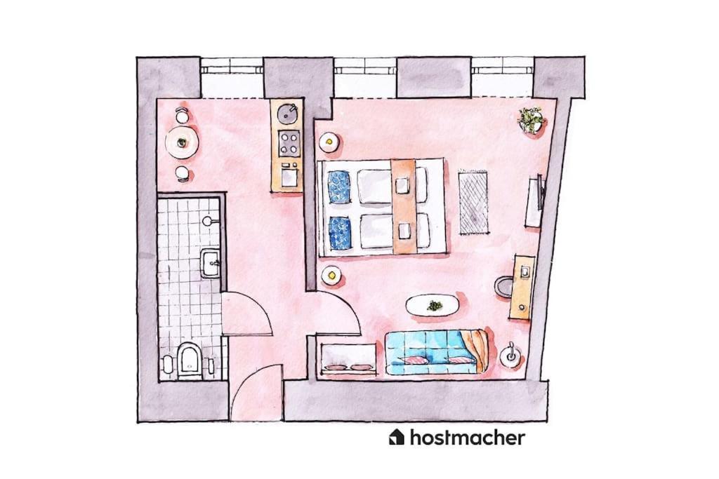 Lite 1Br Near Metro & Center By Hm Apartment Vienna Exterior photo